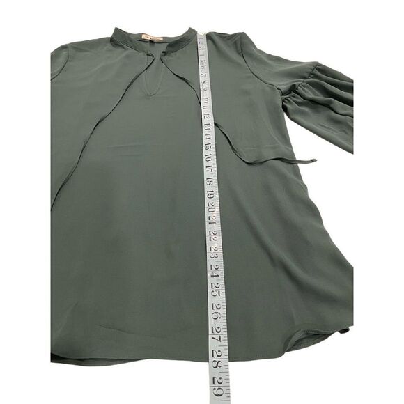 EMMA and Olivia hunter green large long sleeved pop over with tie enclosures for - Picture 6 of 7